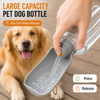 One-press water release filling the ChillBottle bowl